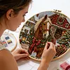 Country Horse 11CT 3 Strands DIY Stamped Cross Stitch Kit for Adult 45x45cm tapestrymarket