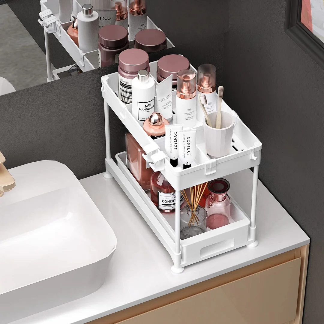 Multi-purpose Storage Shelf for Bathroom Kitchen