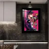 Pink Style Jotaro Kujo Decorative Painting - JoJo's Bizarre Adventure Decorative Painting - JuZi Studio