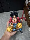 1/6 Scale Sitting Pose Super Saiyan 4 Son Goku - Dragon Ball GT Resin Statue - Ranyao-Studio
