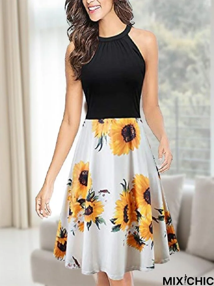 Fashion Slim Women's Casual Dress White Dresses