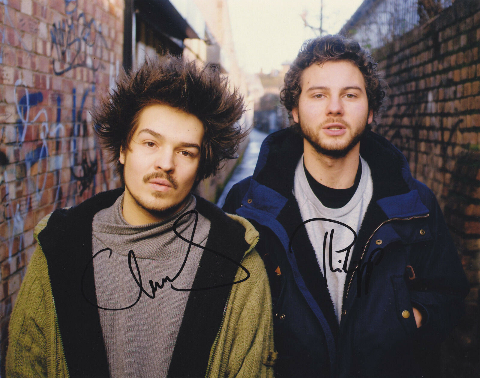 MILKY CHANCE SIGNED AUTOGRAPHED 8X10 Photo Poster painting STOLEN DANCE PROOF #2