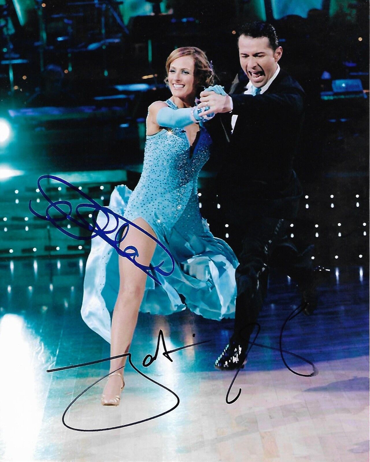 DANCING WITH THE STARS AUTOGRAPHED Photo Poster painting SIGNED 8X10 #6 SMALL SMUDGE ON FABIAN