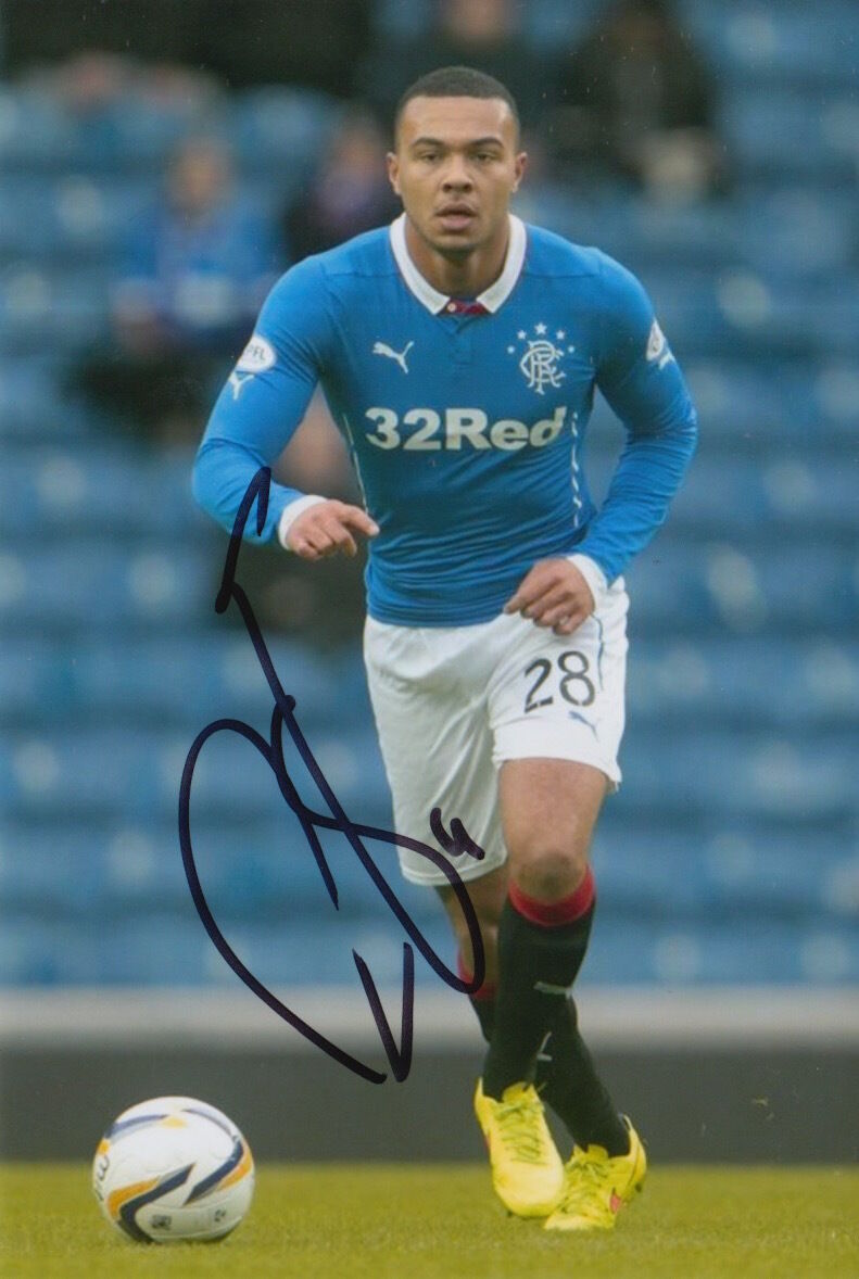 RANGERS HAND SIGNED REMIE STREETE 6X4 Photo Poster painting 2.