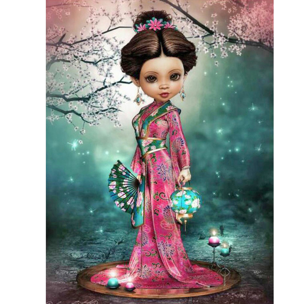 

(Multi-Size) Fairy Girl - Round/Square Drill Diamond Painting - 30*40CM, Round diamond, 501 Original
