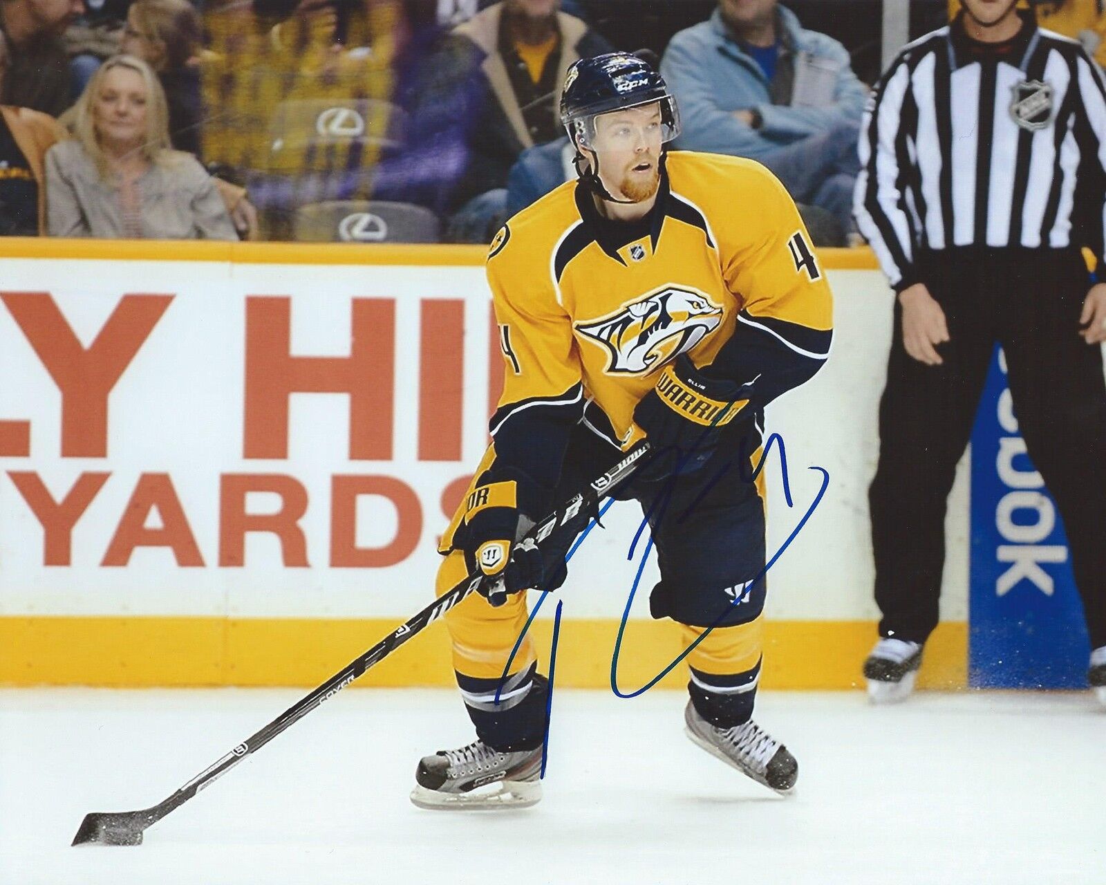 Ryan Ellis Signed 8x10 Photo Poster painting Nashville Predators Autographed COA C