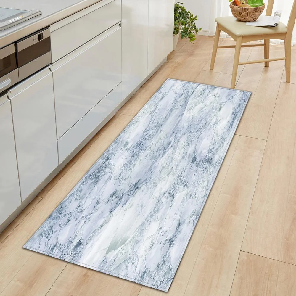 Kitchen Mat Bedroom Entrance Door mat Living Room Carpet Home Hallway Floor Decoration  Bathroom Non-slip Absorbent Rug