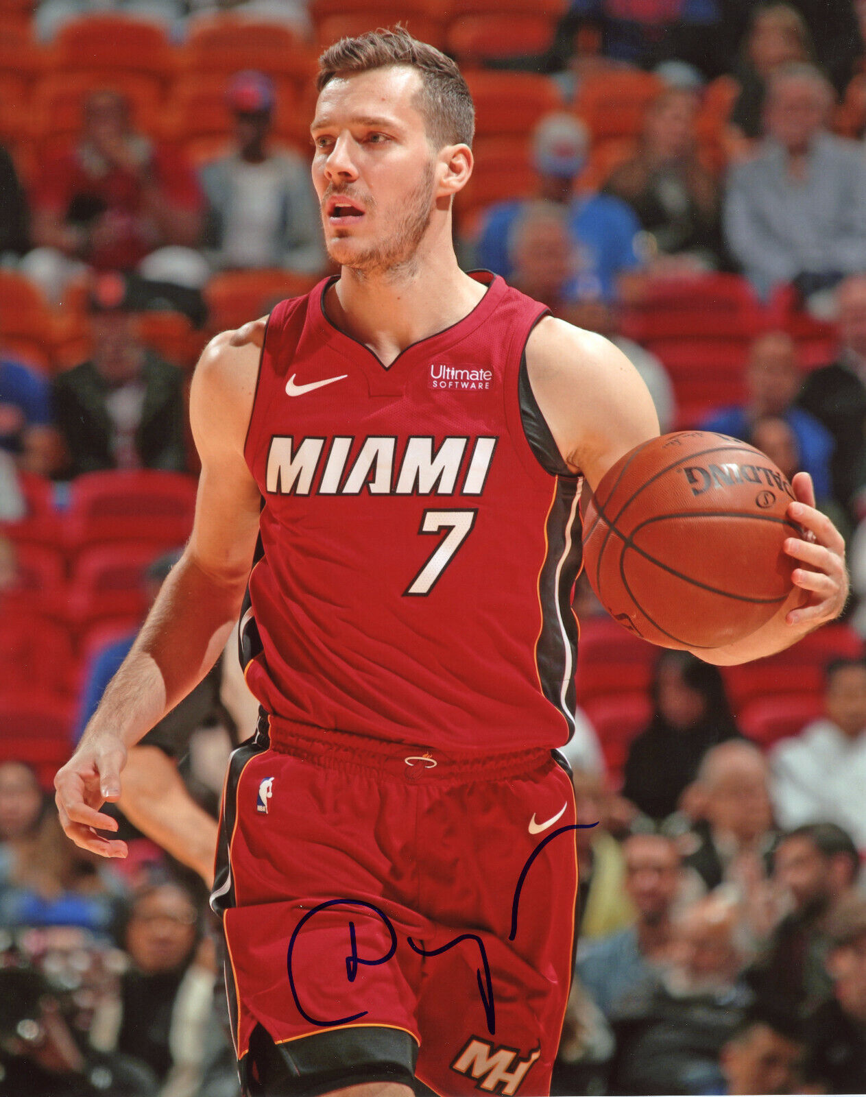 Goran Dragic Autographed 8x10 Miami Heat#S1482