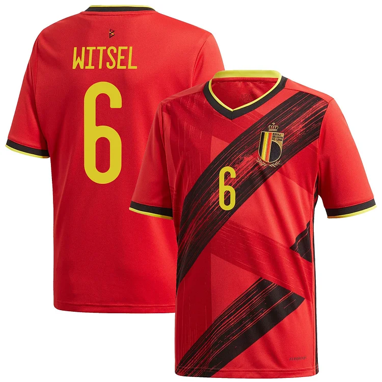Belgien Axel Witsel 6 Home Trikot EM 2020-2022 WM