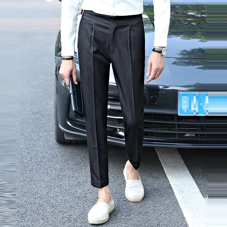 Gentleman elegant and comfortable trousers