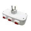 3 Horizontal Socket Power Adapter Power Converter Socket for Living Room Bedroom