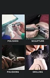 52-in-1 Rechargeable 80W Electric Micro-Sharpening Pen, Cordless Mini Electric Engraving Pen DIY Engraving Equipment - Engraving Tool Kit for Glass Ceramic Wood Ornaments