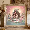 C&acirc;lin m&egrave;re-fille avec une forme sp&eacute;ciale de 5d &agrave; perceuse partielle DIY kits de peinture en diamant pour adultes cadeaux DIY kit d&rsquo;art en diamant 30x30cm