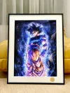 Ultra Instinct Son Goku Decorative Painting - Dragon Ball - Xingkong Studio