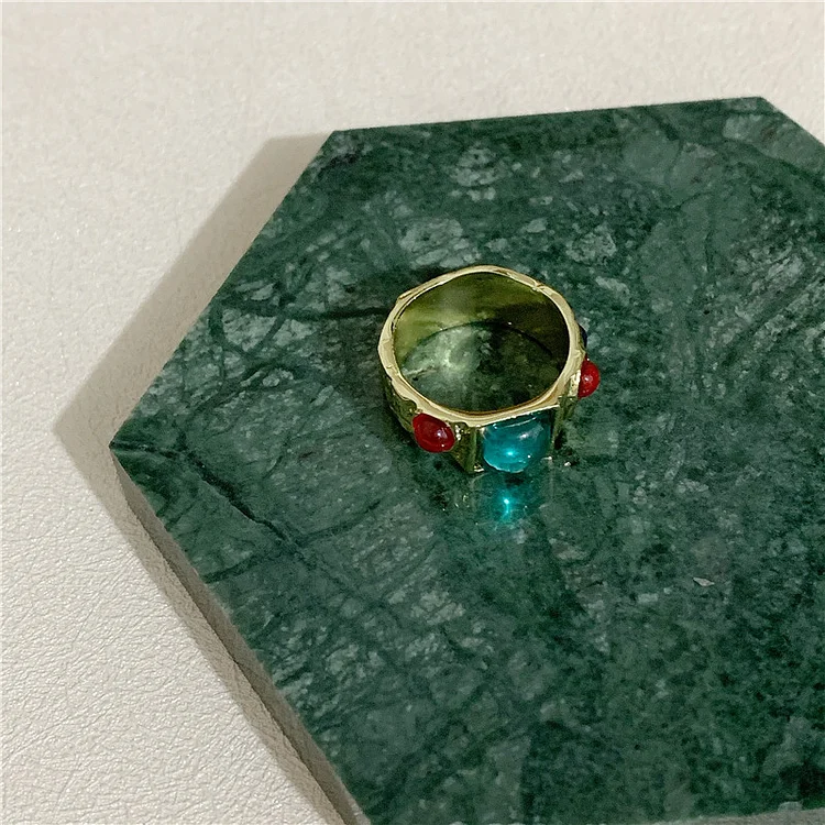 Vintage Gemstone Colored Ring KERENTILA