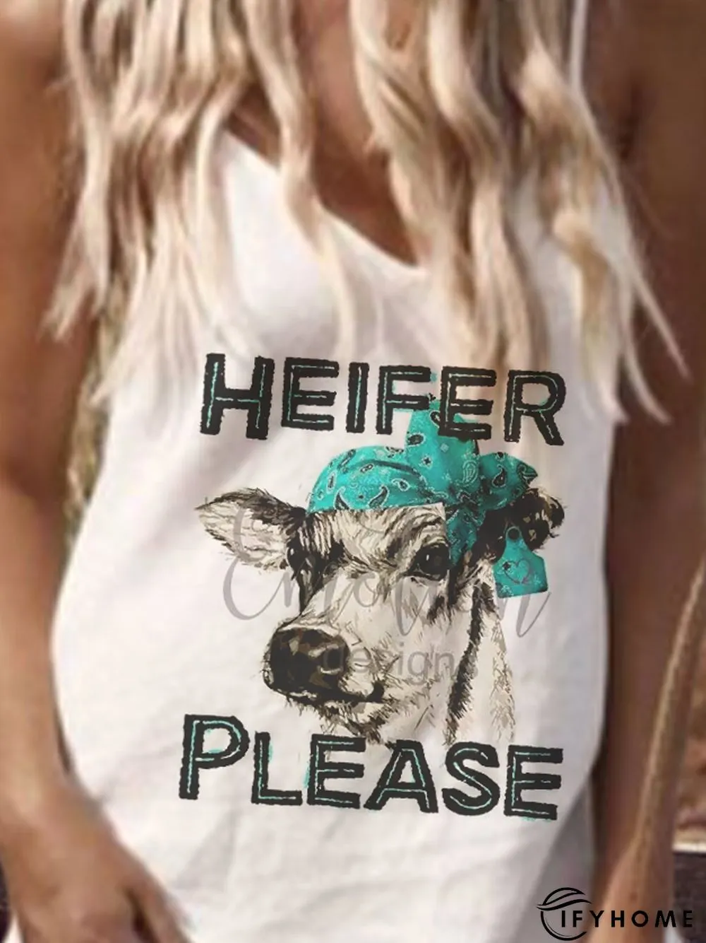 White Shift Printed Holiday Animal Knitting Dress | IFYHOME