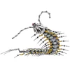 MOC Mechanical Flying Centipede Assembly Building Blocks DIY Insect Mecha Centipede