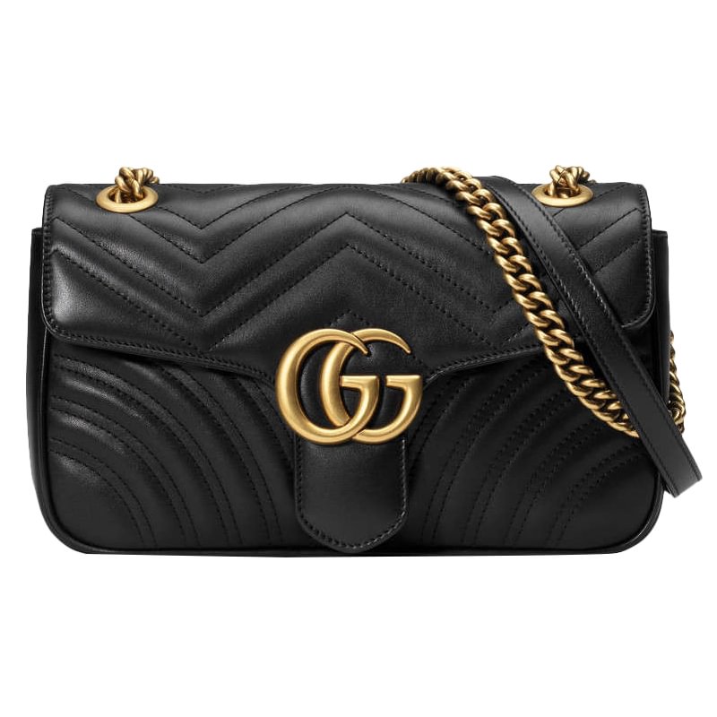gucci marmont chain shoulder bag