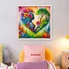 Four Seasons Loving Girl-11CT Stamped Cross Stitch 40*40cm/15.75*15.75in tapestrymarket