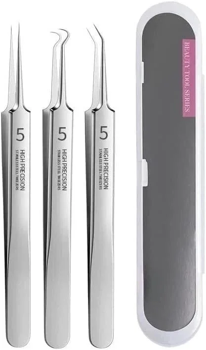 🎄Professional Facial Blackhead Remover Tweezers