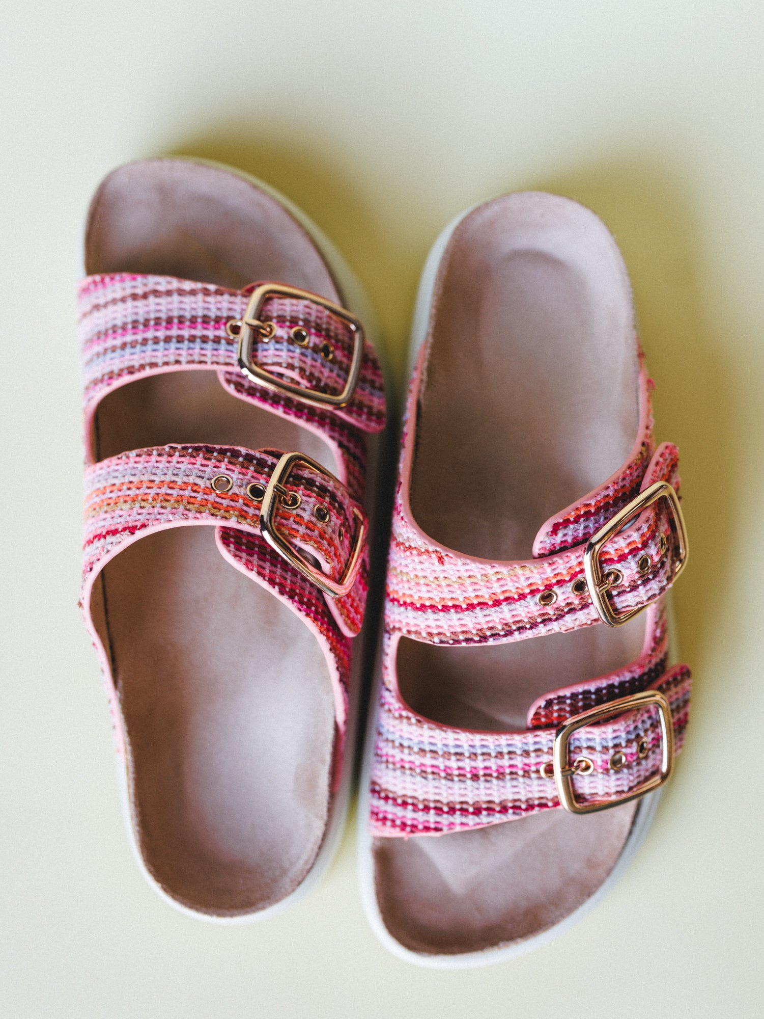 Rumor Has It Sandals - Pink Multi