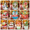 Diamond Painting Crystal Christmas Acrylic Statue Desktop Rhinestone Mosaic Art Kit