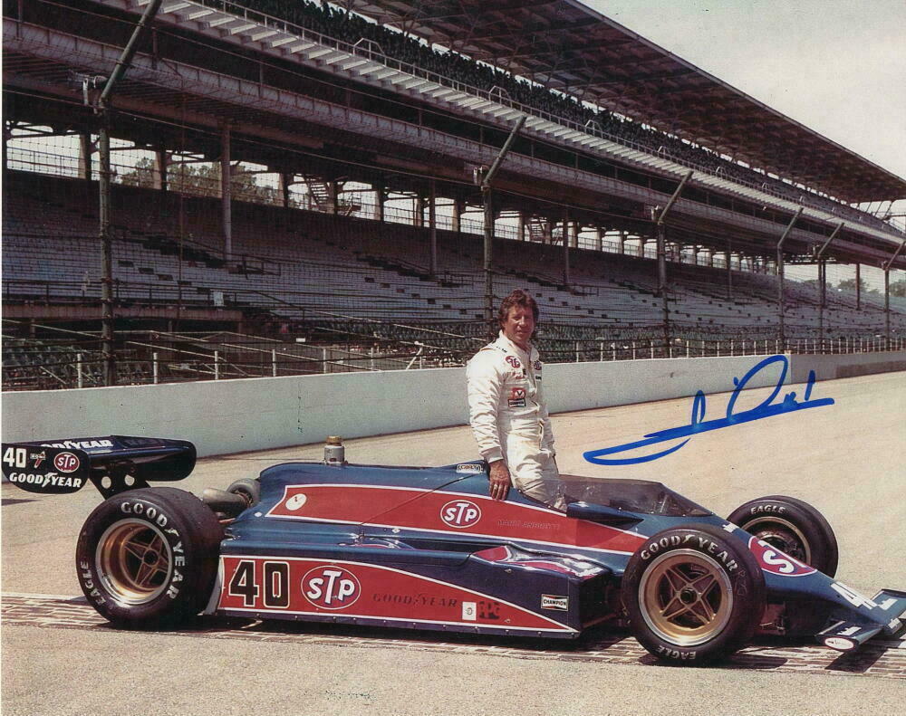 Mario Andretti Autographed Signed 8x10 Photo Poster painting ( HOF ) REPRINT ,