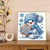 Snowman - Crystal Rhinestone Diamond Painting