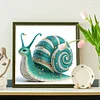 Schnecken 5d DIY Sonderform Teilbohrer Dimond Gemälde Wanddekoration 30x30cm