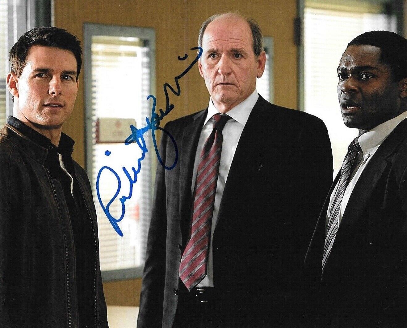 * RICHARD JENKINS * signed 8x10 Photo Poster painting * JACK REACHER * COA * 1