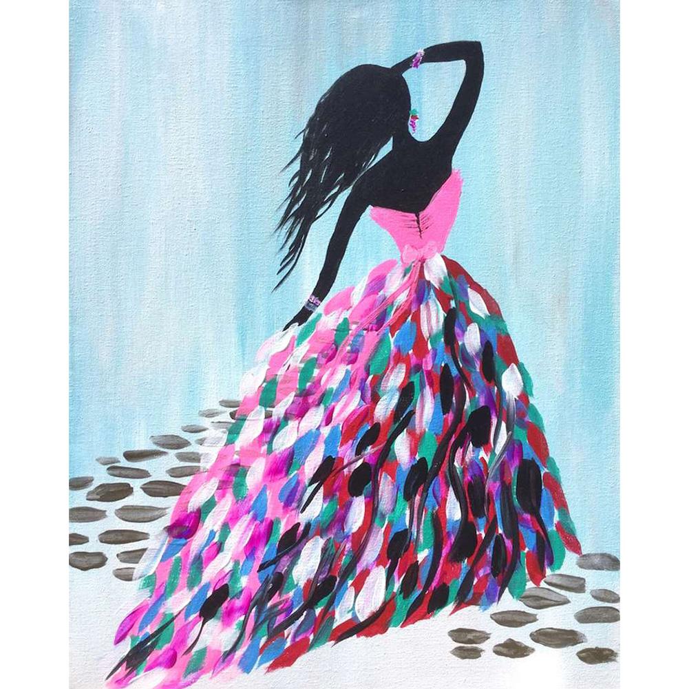 

Girls-Round Drill Diamond Painting-30*40CM, 501 Original