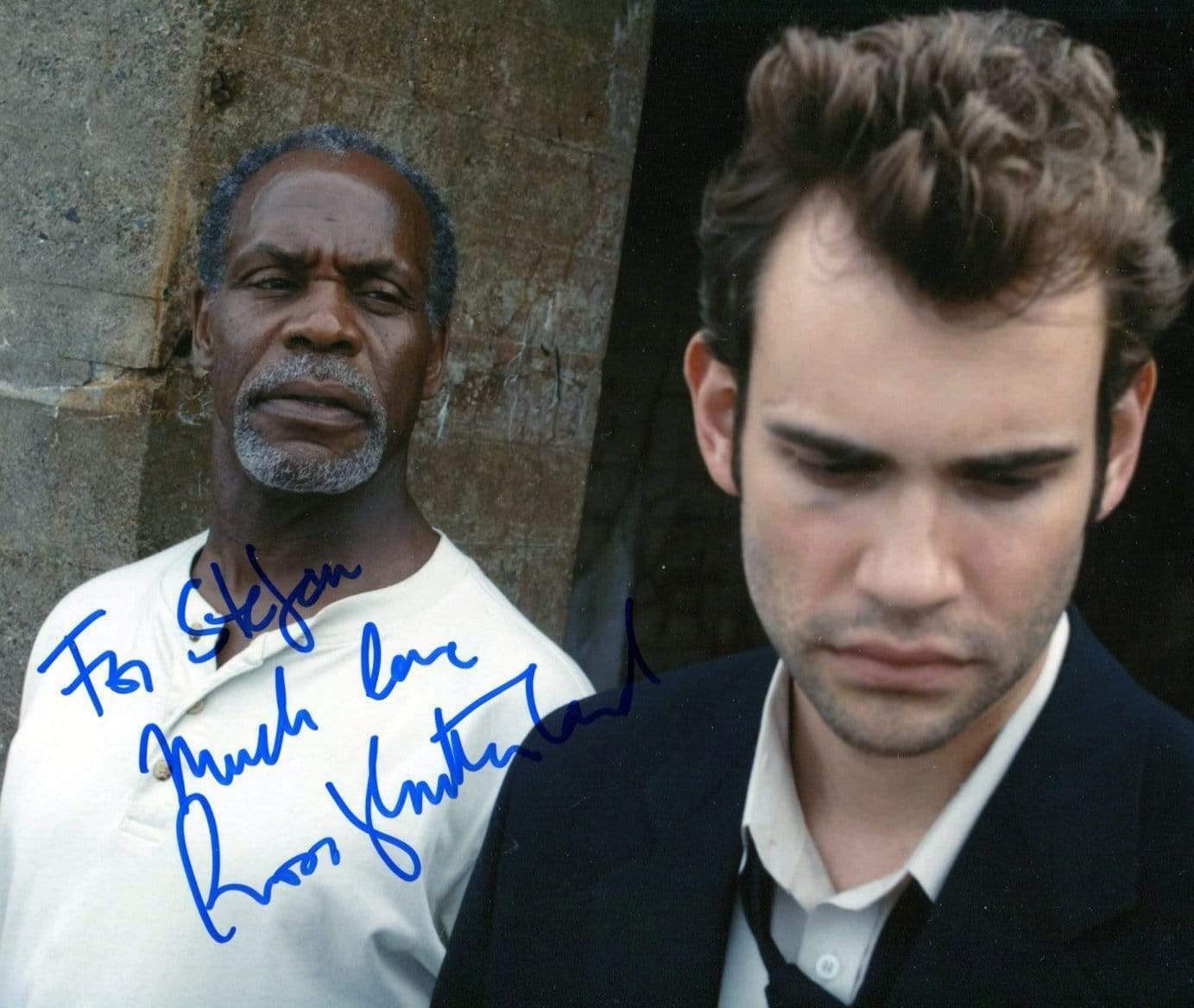 ACTOR Rossif Sutherland autograph, In-Person signed Photo Poster painting