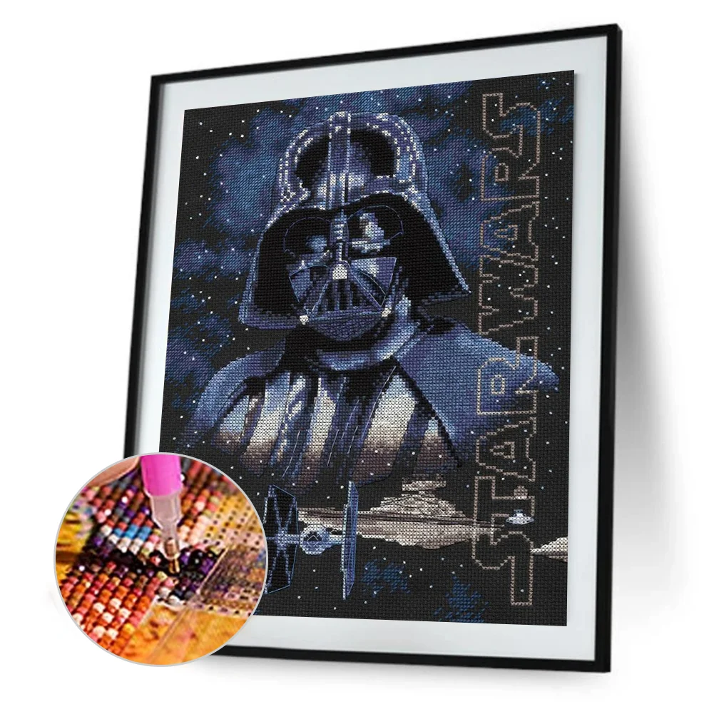 Diamond Painting - Full Round Drill - Star Wars(30*40cm)