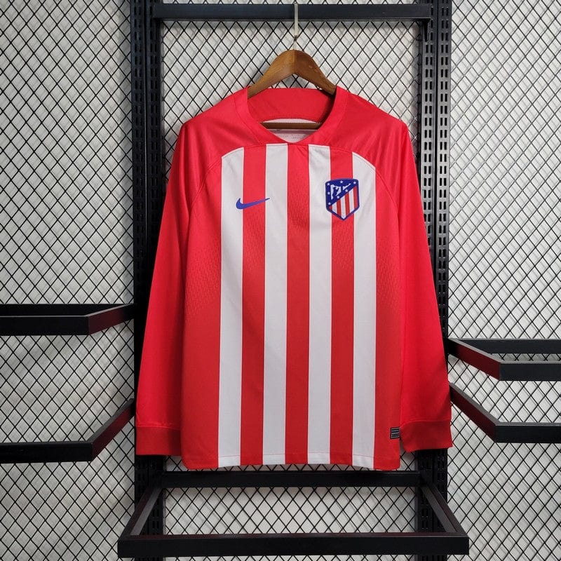 2023/2024 Long Sleeve Atletico Madrid Home1:1 Thai Quality mysite