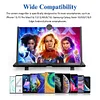 3D HD Mobile Screen Amplifier, Foldable Design to Protect Eyes, Projector Screen Amplifier for Movies, Videos and Games, Suitable for All Mobile Phones