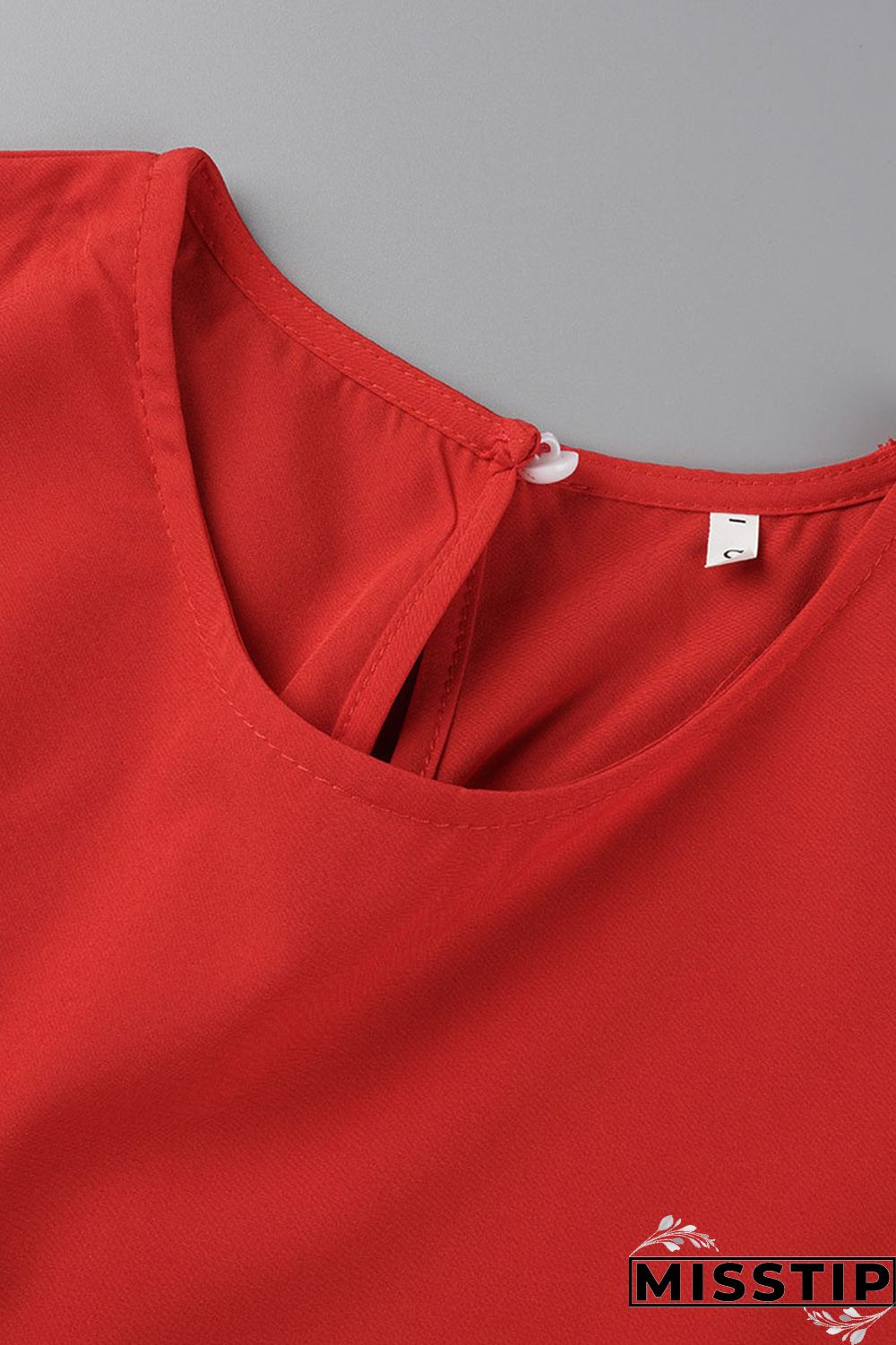 Blue Casual Solid Patchwork Fold Stringy Selvedge O Neck A Line Dresses