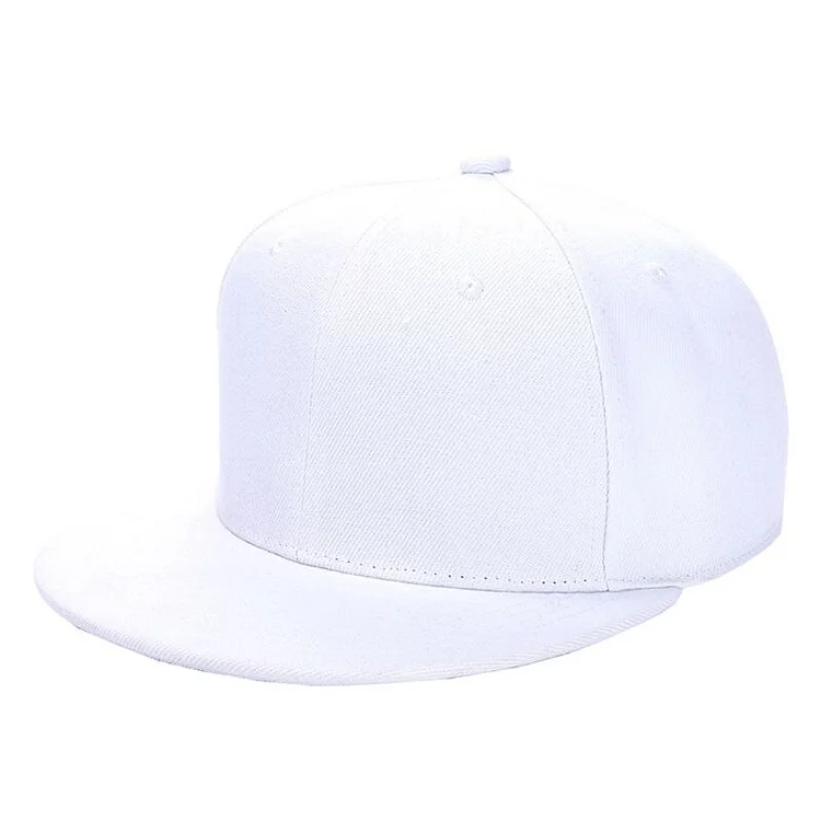 22 Styles Women Men Summer Hip Hop Style Baseball Cap Flat Bill Brim Blank Solid X7YA