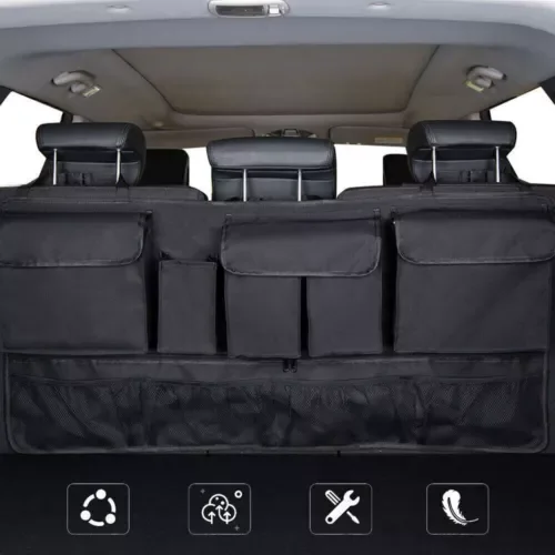 Dronehint 1x Universal Car Parts Seat Back Storage Hanging Bags Cargo Net Pocket Organizer (For: Acura) Parts