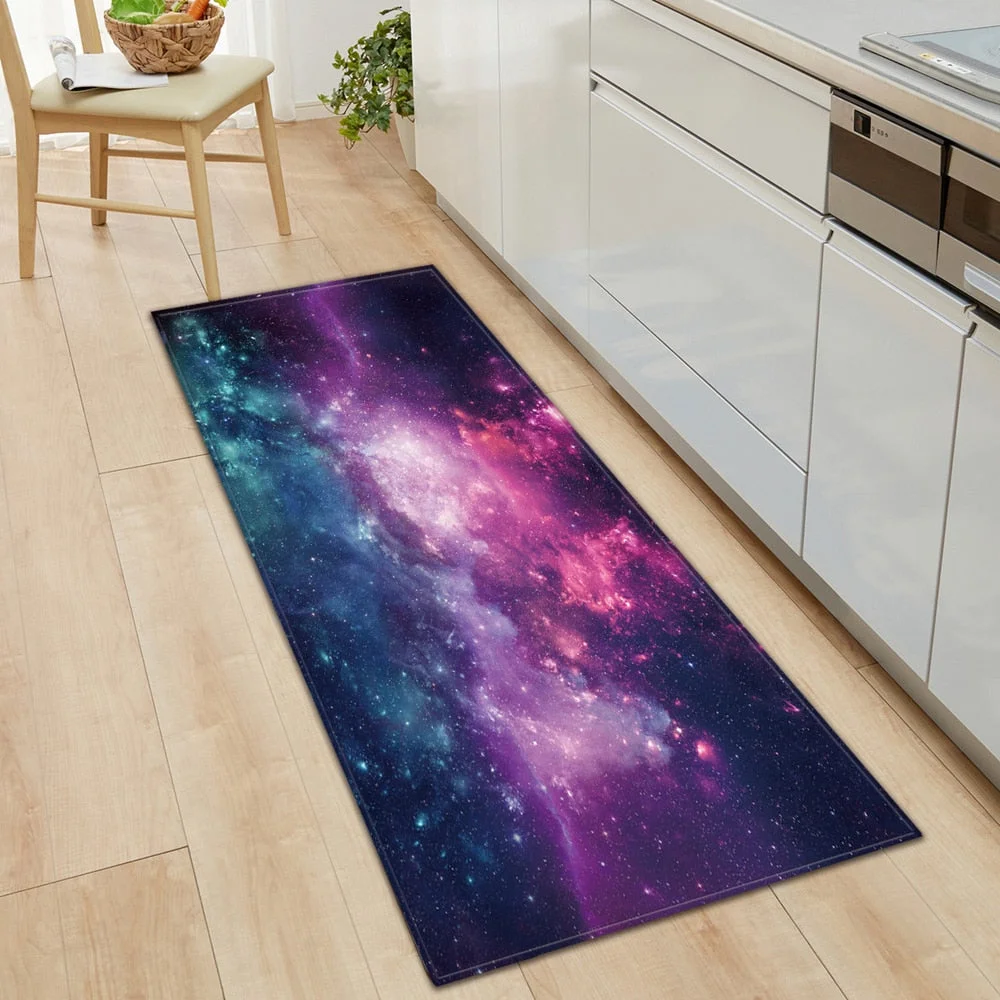 Modern Kitchen Floor Mat Microfiber Living Room Carpet Kitchen Anti-skid Mat Water-absorbent Door Mat Bedroom Decoration Carpet