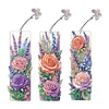 3Pcs DIY Flowers Special Shape Diamond Painting Bookmark