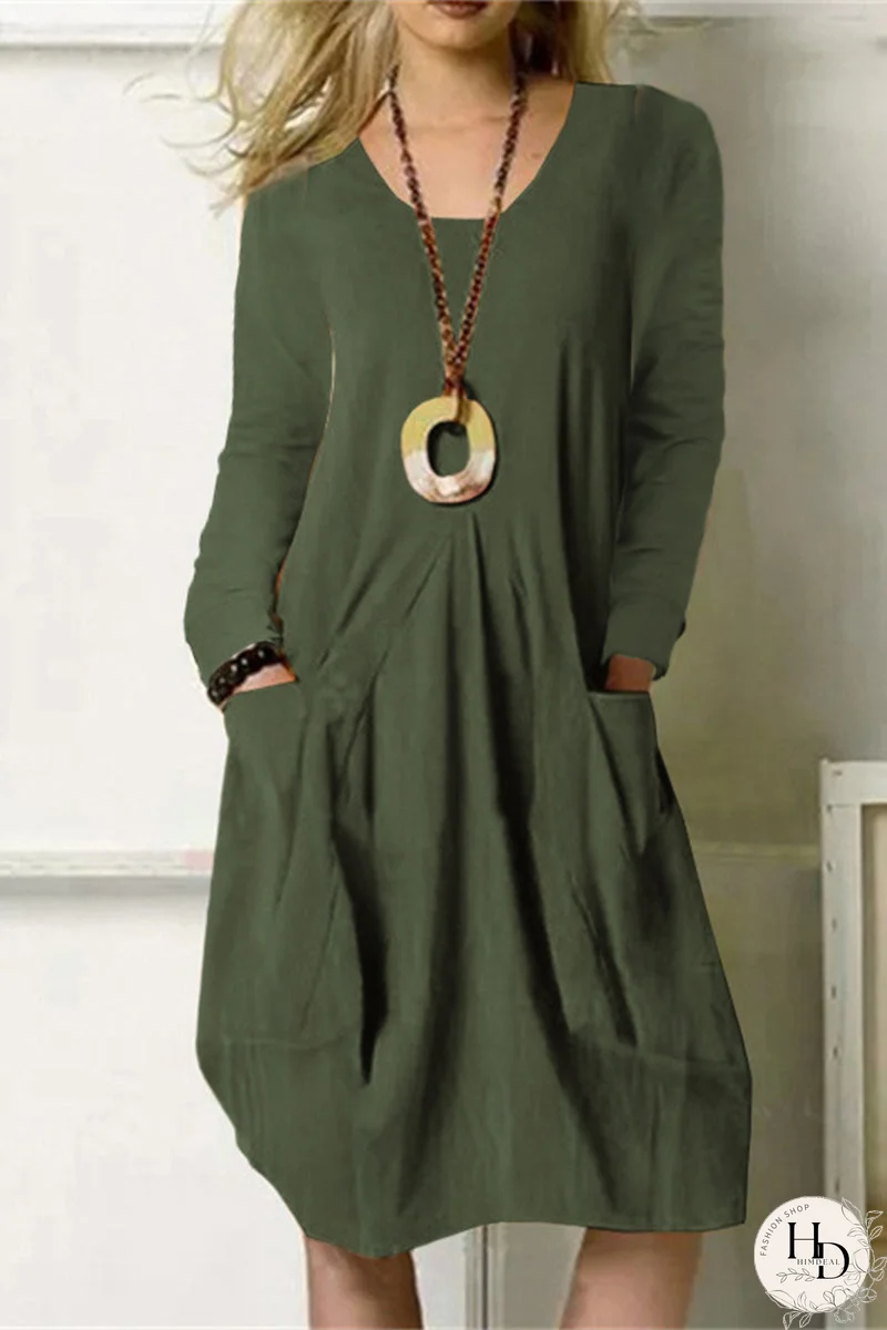 Vestido acogedor y aireado.
