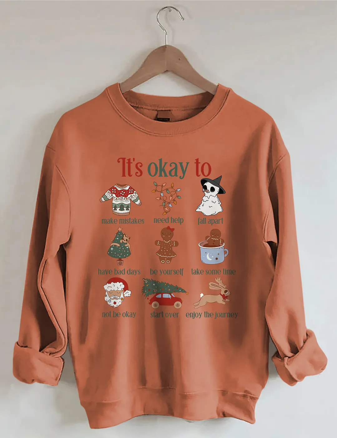 Mental Health Christmas Sweatshirt