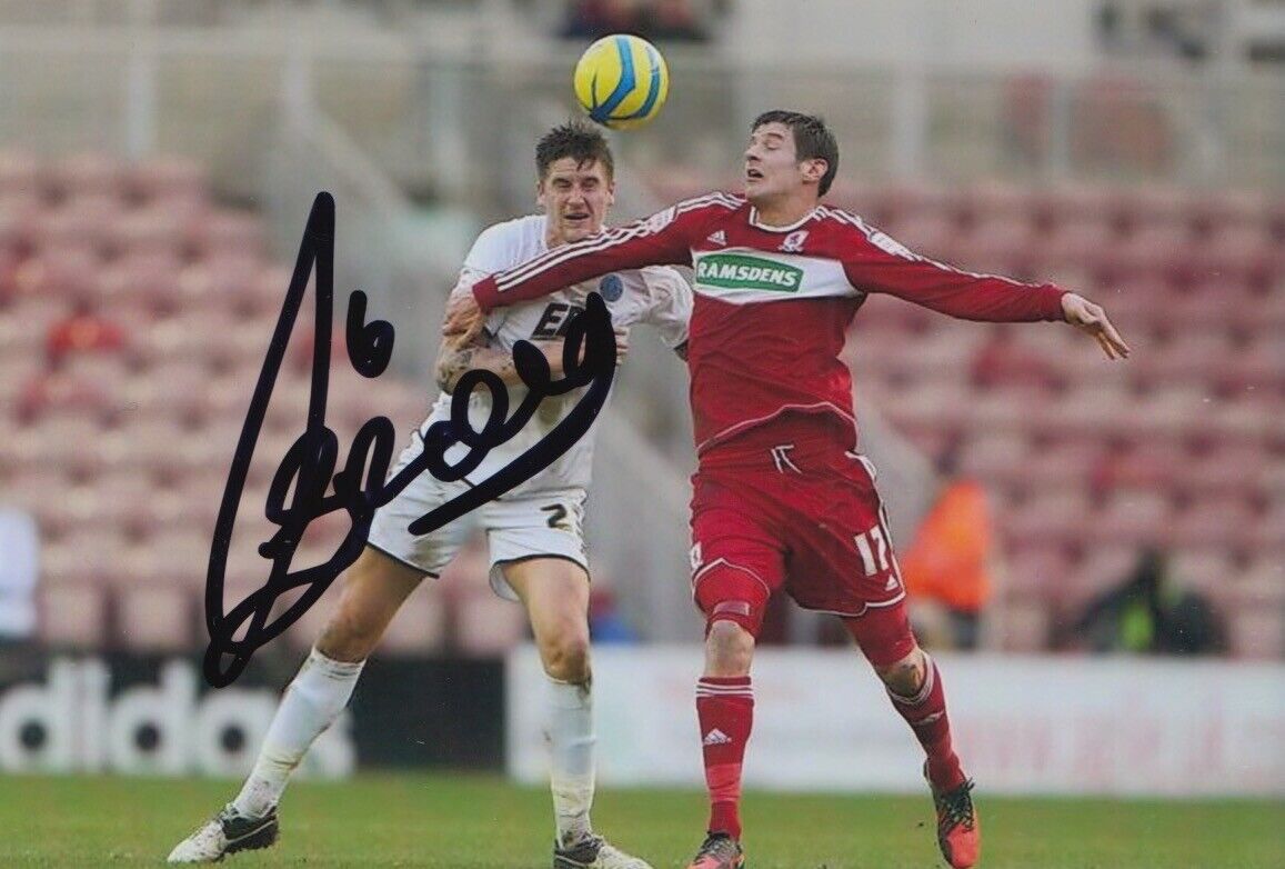 SONNY BRADLEY HAND SIGNED 6X4 Photo Poster painting MIDDLESBROUGH FOOTBALL AUTOGRAPH