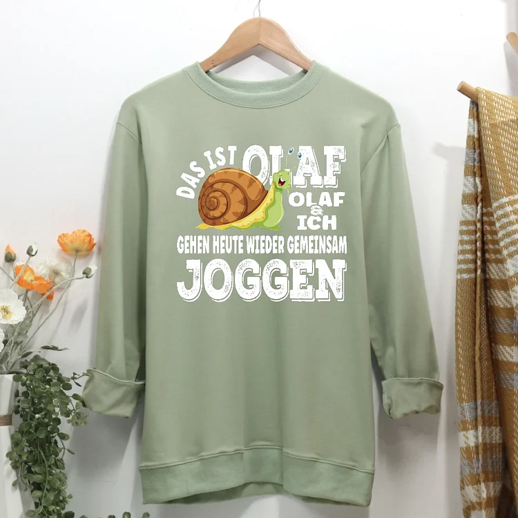 jogging Women Casual Sweatshirt-Annaletters