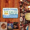 Warning Welcome Message - Vintage Metal Signs(12*16Inch)