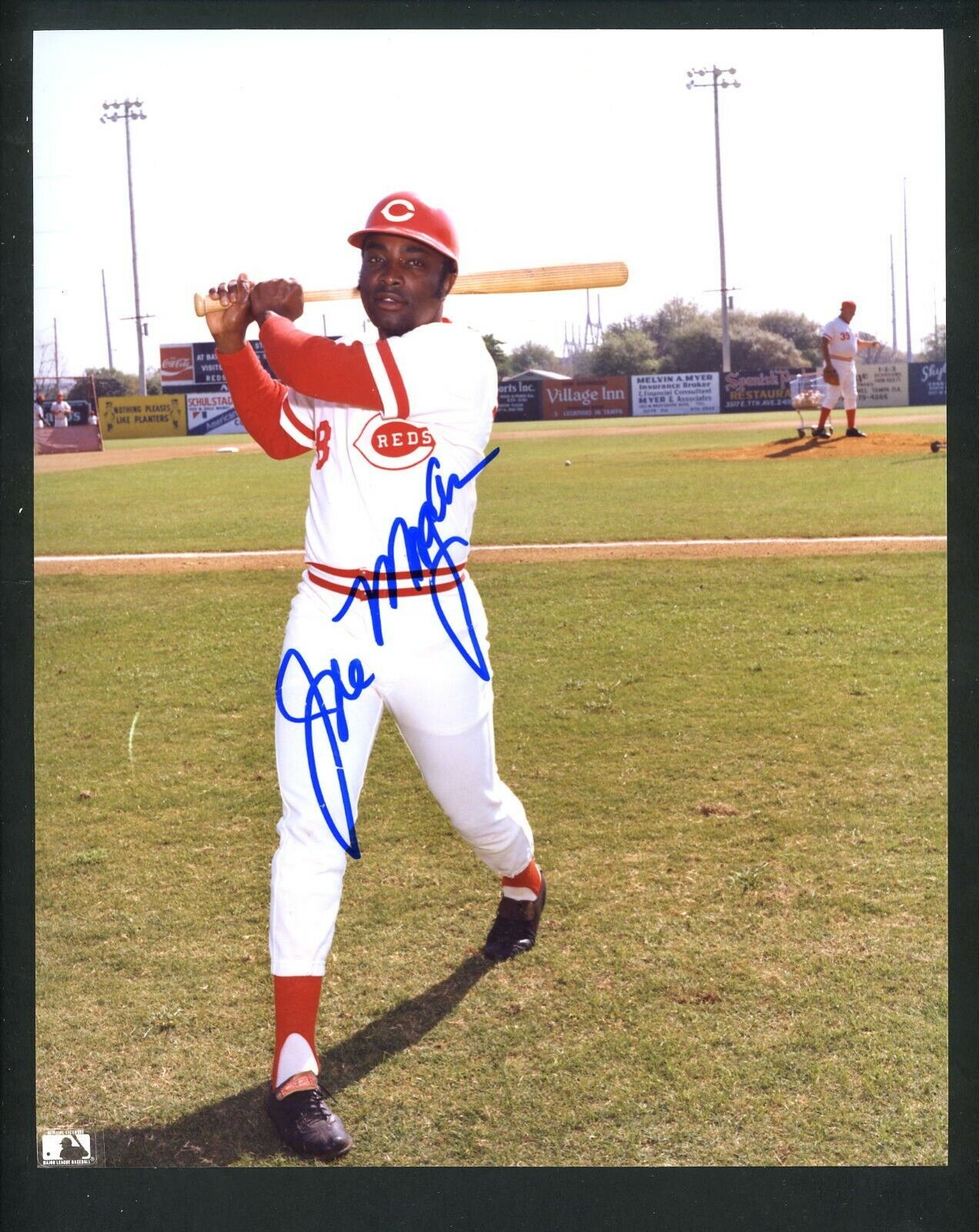 Joe Morgan Signed Autographed 8 x 10 Photo Poster painting Cincinnati Reds SHIPPING IS  5e5e