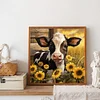 Diamond Painting-DIY Full Round Drill Cow
