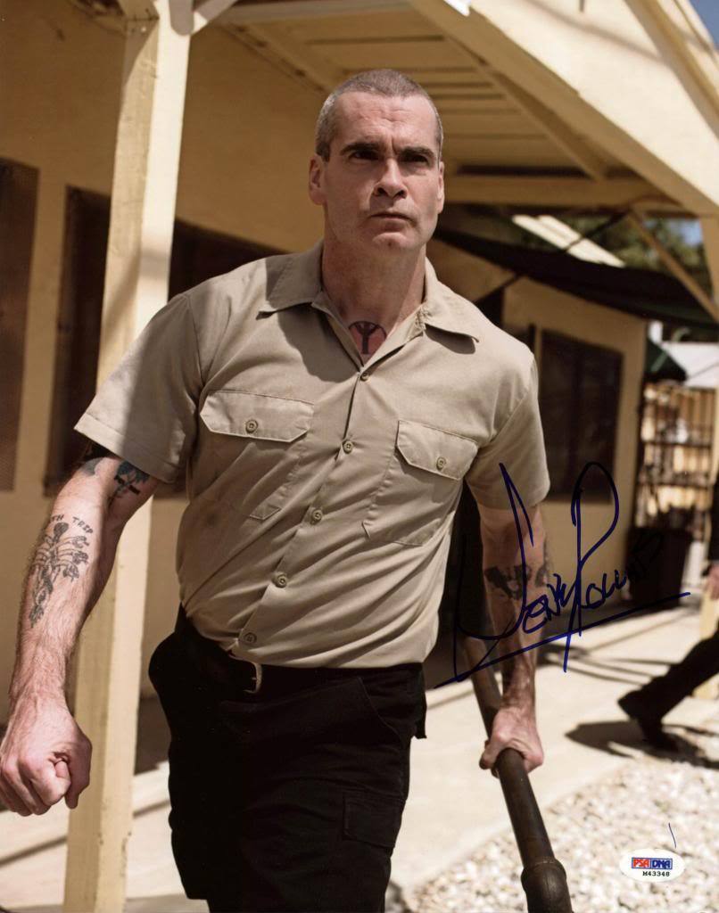 Henry Rollins Sons Of Anarchy Signed Authentic 11X14 Photo Poster painting PSA/DNA #M43348