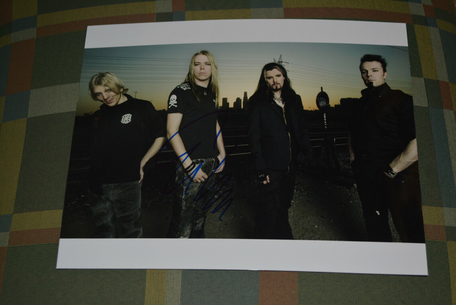 EICCA TOPPINEN signed autograph In Person 8x10 20x25 cm APOCALYPTICA