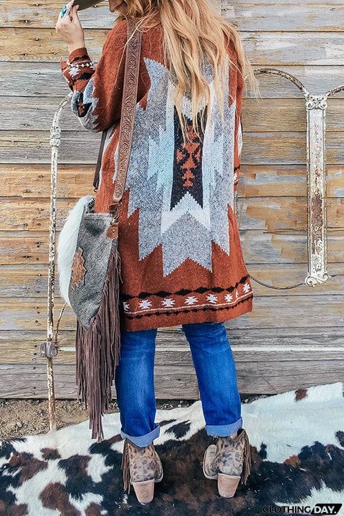 Santa Fe Aztec Cardigan